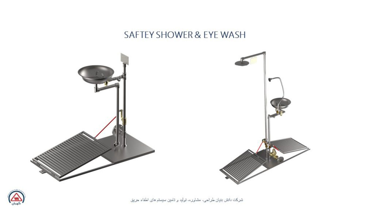 SAFETY SHOWER & EYEWASH